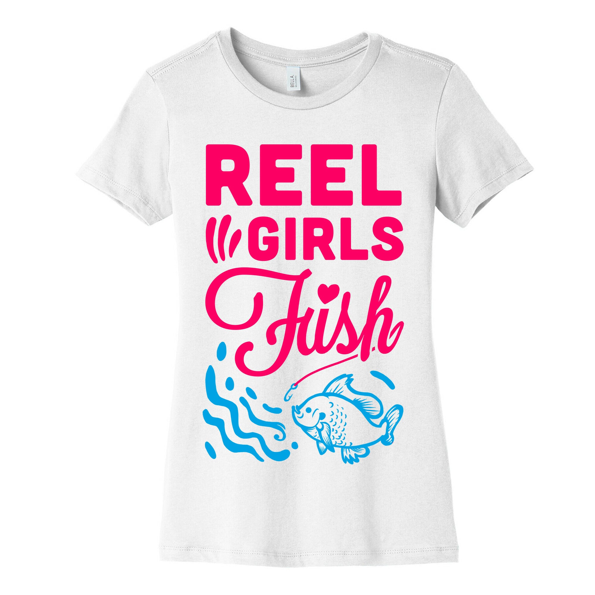Reel Girls Fish! Women's Cotton Tee